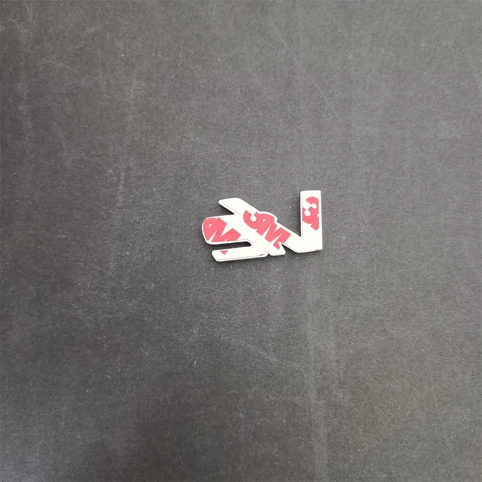 1X Aston martin V12 Metal Emblem Badge AD23-43548-DA - Image 2 of 3