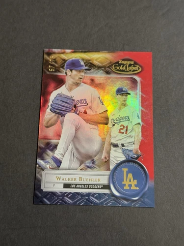 2022 Topps Gold Label - Class 1 Red #85 Walker Buehler 57/75 LA Dodgers