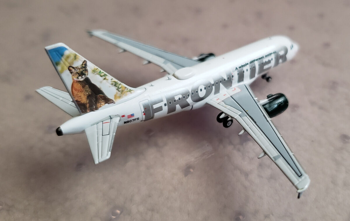 NG Models Airbus A318 Frontier Airlines N807FR Charlie the NG Models Airbus A318 Frontier Airlines N807FR Charlie the