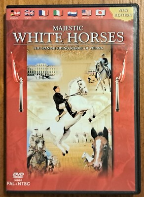 Majestic White Horses DVD  The Spanish Riding School of Viennl 2005 PAL + NTSC 