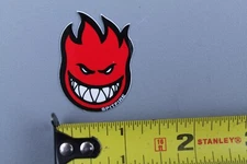 Spitfire Skateboard Wheels Red Flame Fire OG SF2A Vintage Skateboarding STICKER