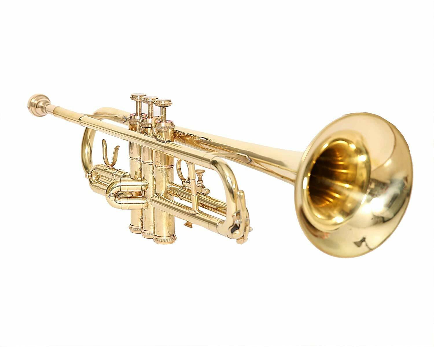 musicals gold trumpet Popular standard With Hard Weekly update Free shipp Case Mouthpiece +