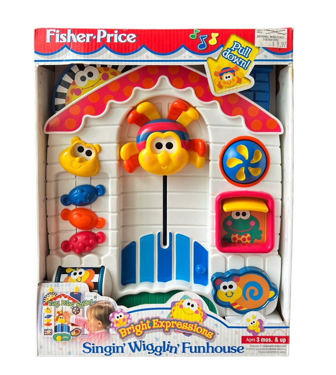 Fisher Price Singin Wigglin Funhouse Bright Expressions