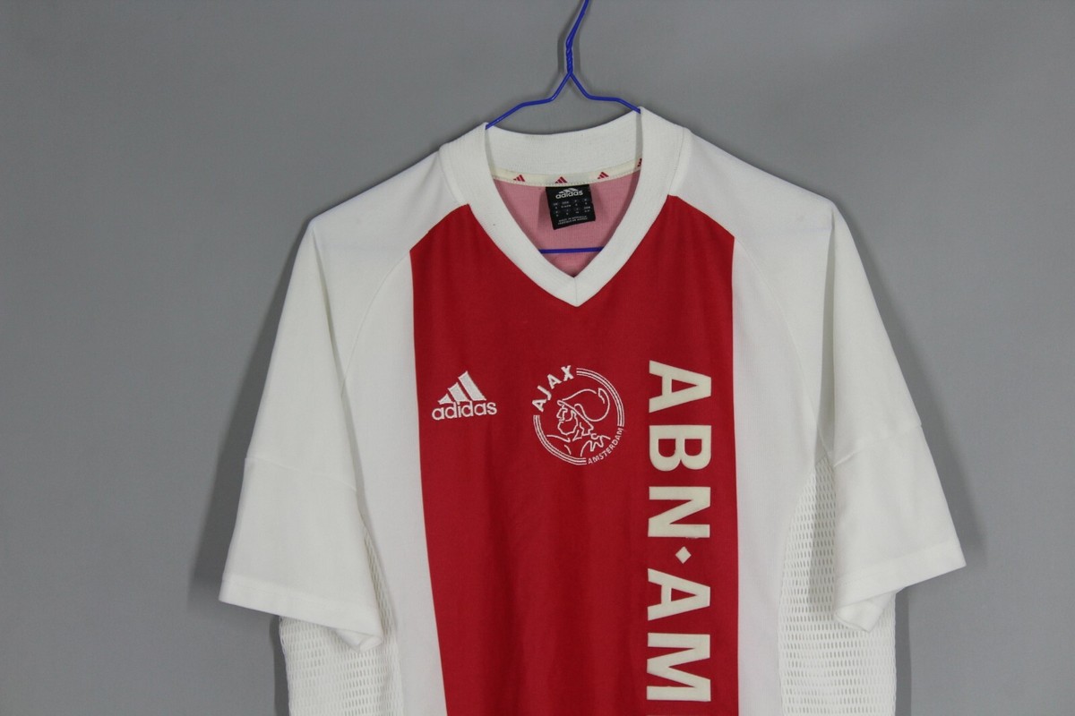 AJAX AMSTERDAM 2002/2003 HOME FOOTBALL SHIRT JERSEY ADIDAS #23 VAN