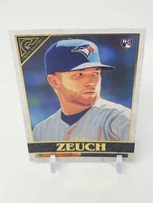 T. J. TJ ZEUCH 2020 TOPPS GALLERY #143 ROOKIE RC Toronto Blue Jays Baseball Card