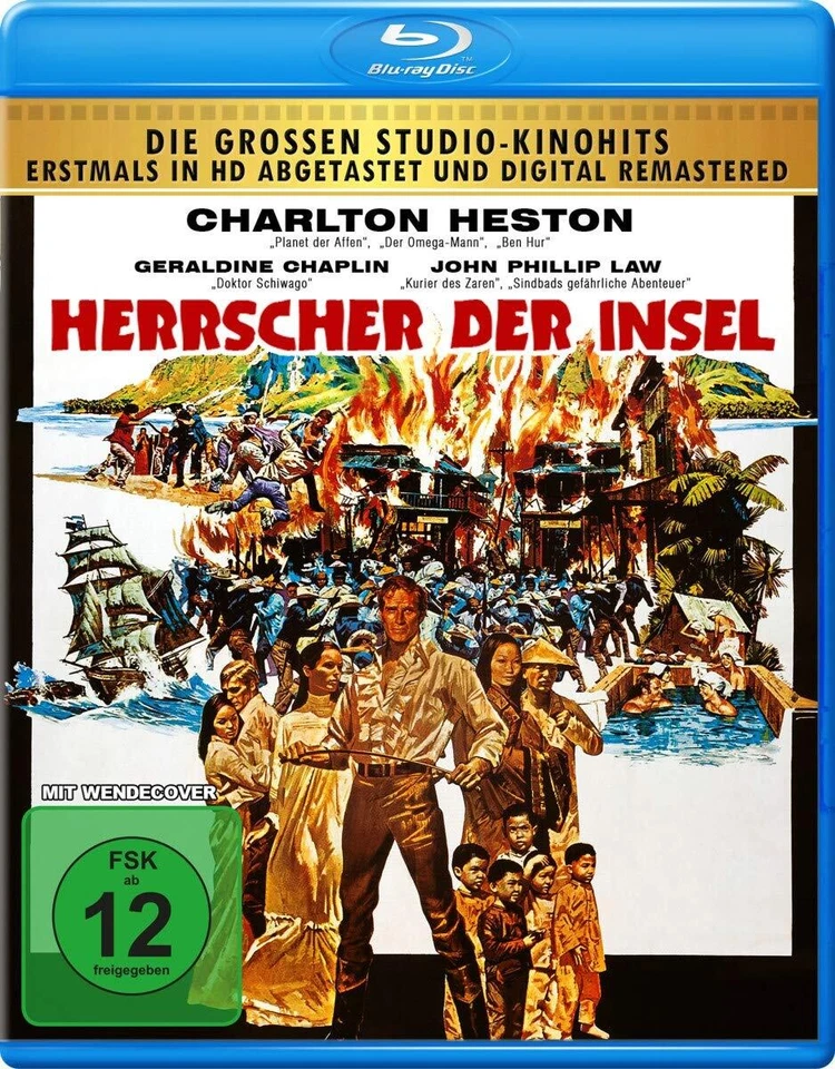Herrscher der Insel - Charlton Heston - Digital Remastered Blu-ray/NEU/OVP
