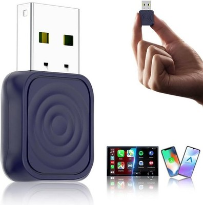 CarlinKit 5.0 Ultra Wireless CarPlay Android Auto Adapter Auto ConnectionVK NEW