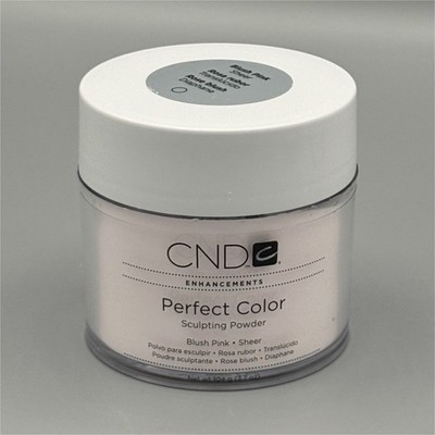 CND Perfect Color Acrylic Powder Blush Pink Sheer 104g (3.7oz) Sculpting Powder