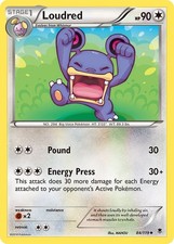 Pokemon Loudred 84/119 XY - Phantom Forces Uncommon MP