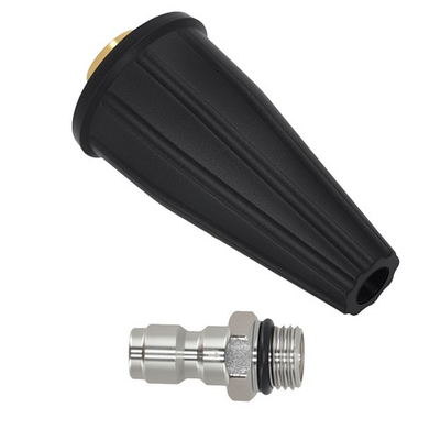 #ad Pressure Washer Turbo Spray Nozzle 1 4quot; Quick Connect 2500PSI Aluminum Rotary $13.62