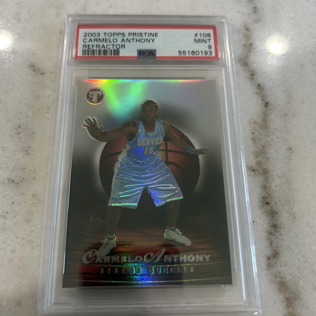 Topps Carmelo Anthony Basketball Rookie Original Sports Trading