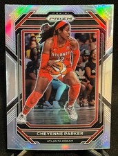 2023 Panini Prizm WNBA Cheyenne Parker #117 Atlanta Dream Silver Prizm
