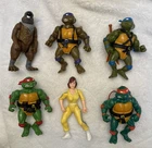 Vintage Playmates teenage mutant ninja turtles Figurines Lot Of 23