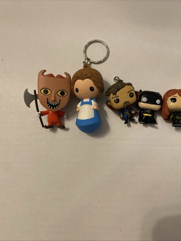Funko  Pop Disney Keychain And Other  Lot