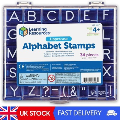 Großbuchstaben Alphabet Briefmarken