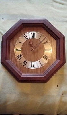 Quartz Wanduhr Holzrahmen Mit Römischem Zifferblatt
