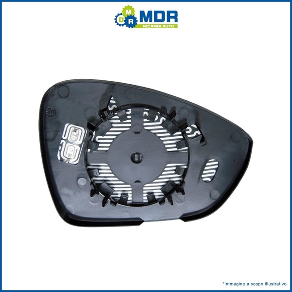 W-Parts Spiegelglas Rechts Getriebeseitig Kurve FüR Lancia Zeta 1994-2002-image