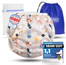 KIDVERSE Baby Schwimmwindel Jungen 0-3 Jahre Badewindel Wiederverwendbar