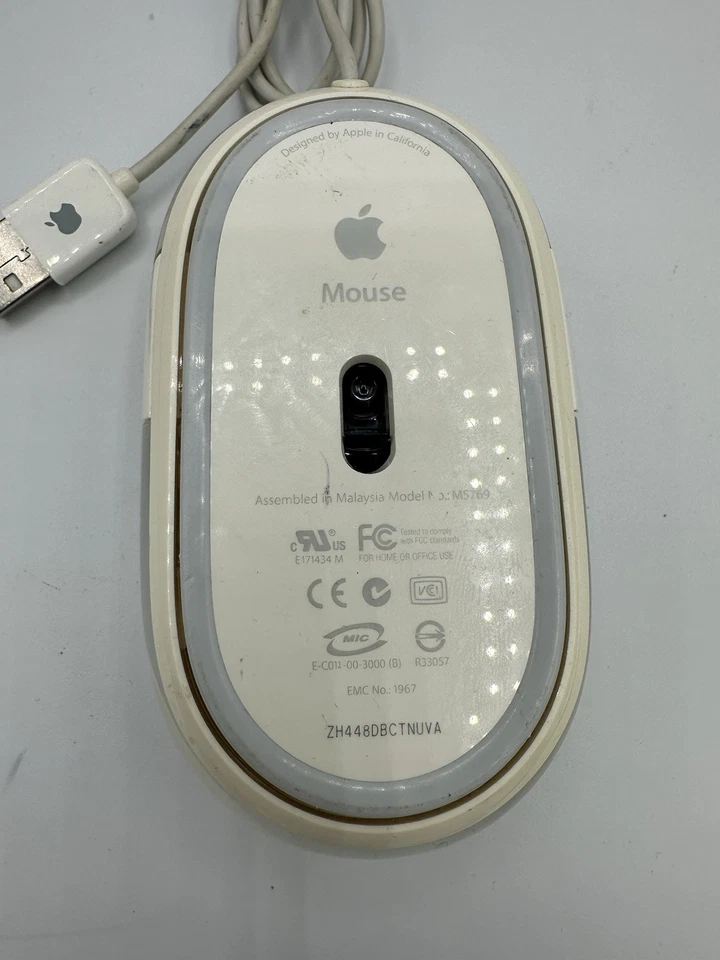 Apple Mouse (M5769) Maus weiß transparent - Bild 3 von 3