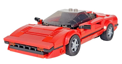 Ferrari 308 GTB Rosso Corsa rot 8 Bolzen Speed Champions Autos Fahrzeugmodell OVP