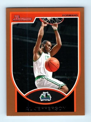 Al Jefferson Minnesota Timberwolves 2006 Bowman #25 #237/399 - Image 1 of 2