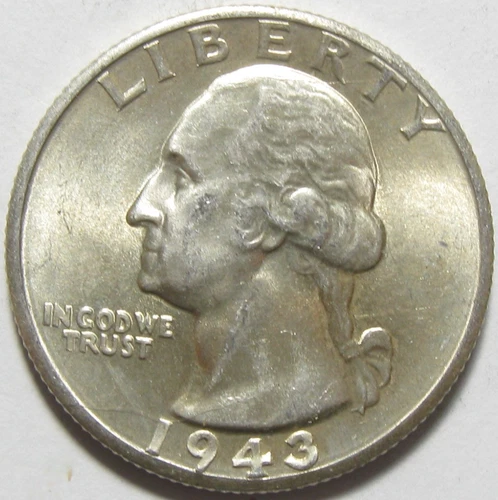 1943-D Uncirculated Washington Quarter - 90% Silver - #11305-24