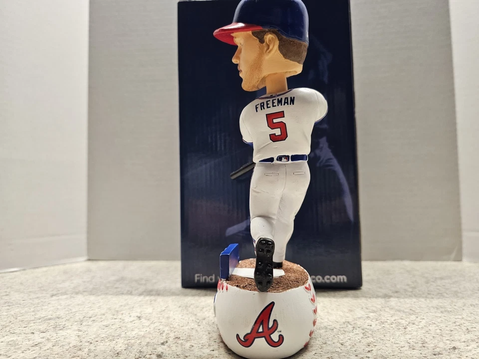 Freddie Freeman Atlanta Braves MLB 2018 Forever Collectibles FOCO #'d Bobblehead - Image 4 of 4