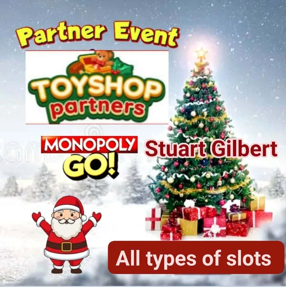 HASBRO All type of full carry slot TOYSHOP partners event monopoly go!- 1 x slot