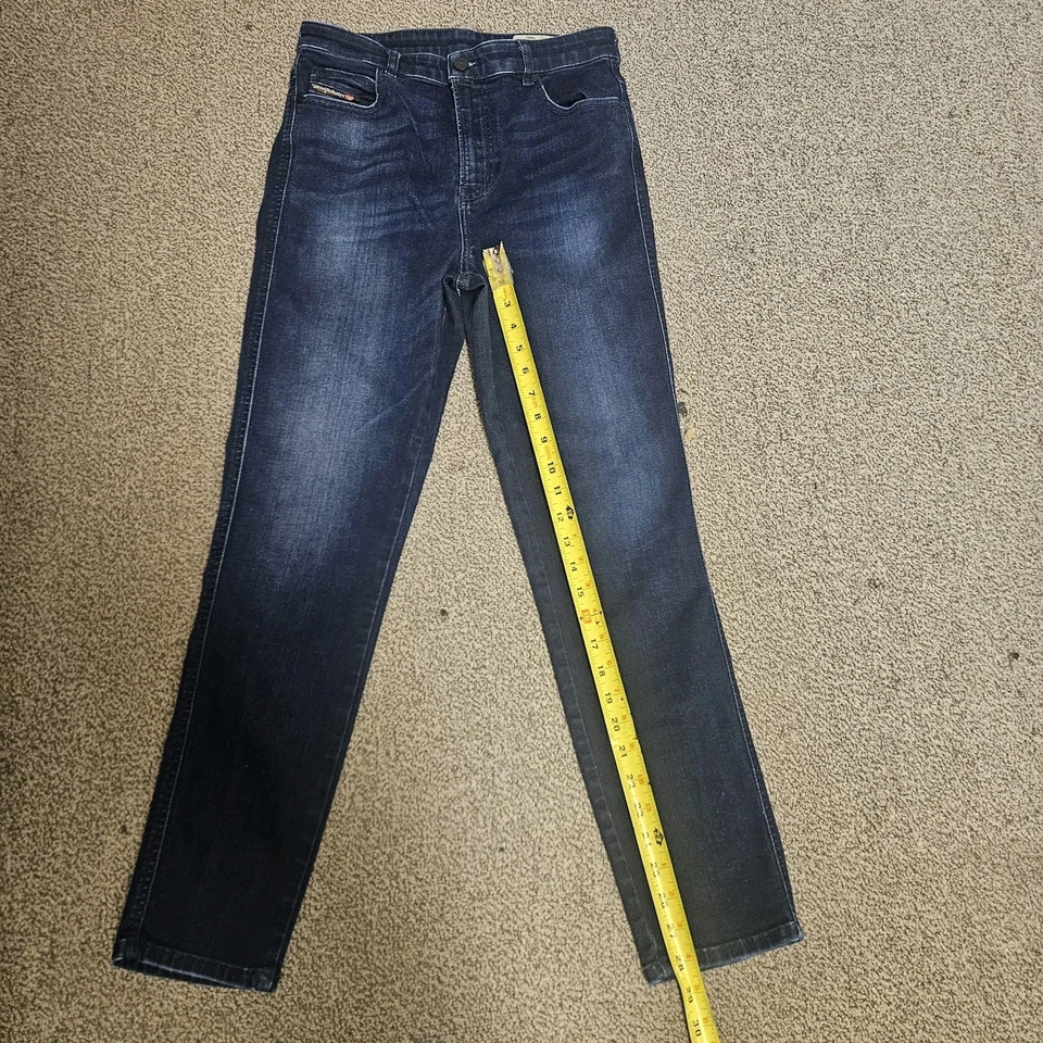 Diesel Jeans Womens 29x32 Blue Babhila-High Slim Skinny High Waist Stretch Denim - Image 4 of 4