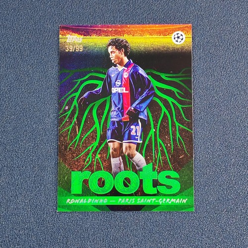 Ronaldinho #RT-16 2025 Topps UEFA Roots card