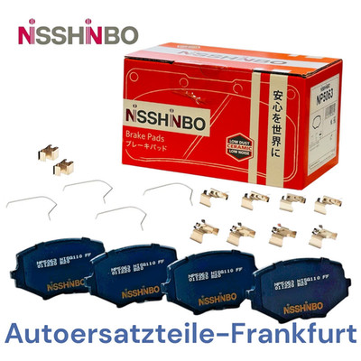 NISSHINBO Bremsbeläge VORNE für MAZDA MX-5 I (NA), MX-5 II (NB) 1.6 / 1.8 + 16V