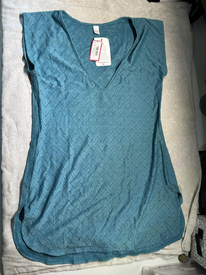 Wicked Weasel 5002 Dress teal L – selten & discontinued – neu