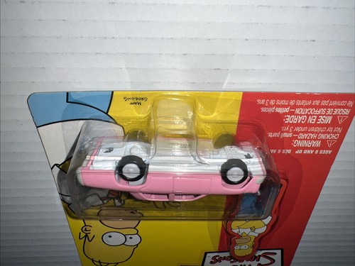 JOHNNY LIGHTNING THE SIMPSONS HOMER'S CAR WHITE LIGHTNING VHTF ⚡️ - Picture 5 of 7