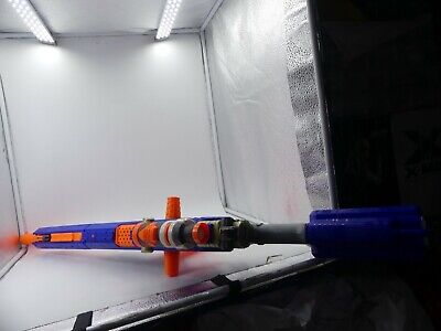 Nerf n-strike Long Strike cs-6 rifle Toy Dart Shotgun Foam Gun Hasbro  WORKING