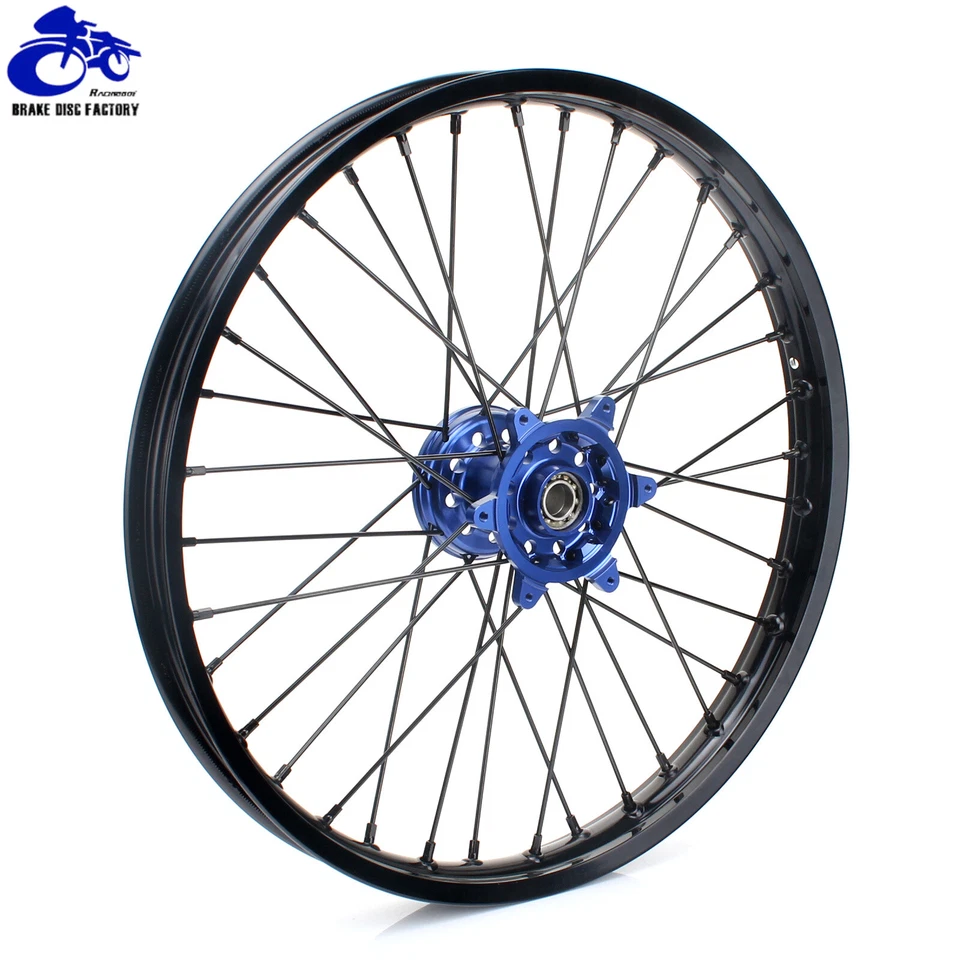 YZF 250 450 Complete 21" & 19" Wheels Hub Rim Set for Yamaha YZ250F YZ450F 14-25 - Image 3 of 4