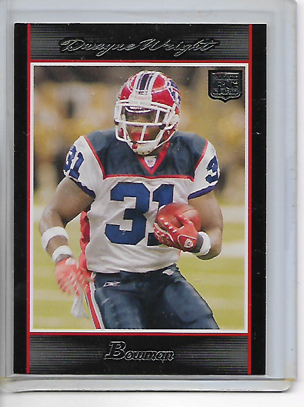2007 Bowman Dwayne Wright Rookie Card