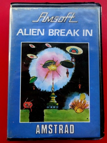 ALIEN BREAK IN AMSOFT RARE AMSTRAD CPC 464 664 472 6128
