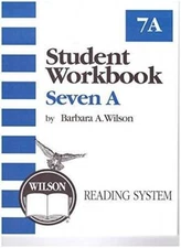 Student Workbook Seven A (7A) (Wilson Reading System) - Paperback - GOOD