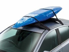 Volvo S80 Soft Padded Strapped Roof Rack Bars No Fittings Required
