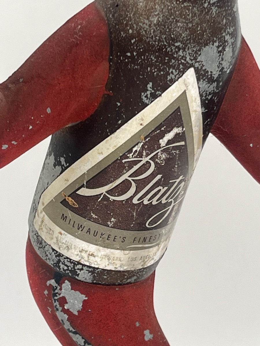 【値下中】Blatz Beer　店舗ディスプレイ　アドバタイジング　ヴィンテージ 値下中】Blatz Beer 店舗ディスプレイ アドバタイジング