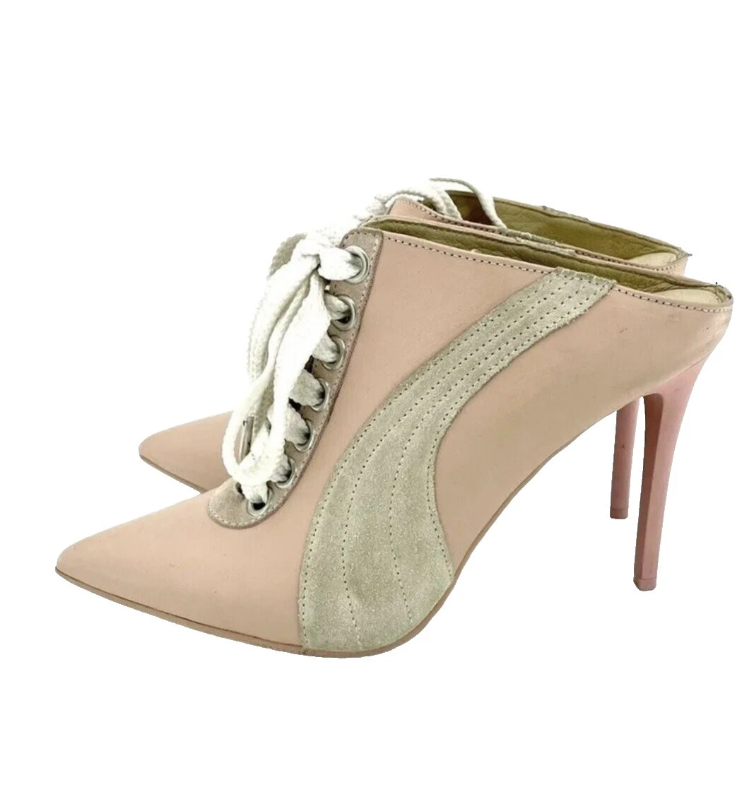 PUMA Tacones superior de cuero para De mujer