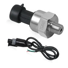5V Pressure Transducer or Sender 100Psi 1/8"NPT Thread for Fuel Diesel Oil Air