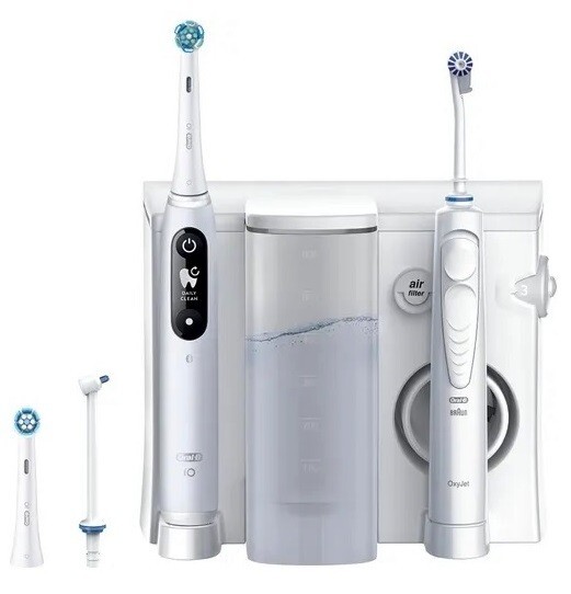 Oral-B Mundpflege-Center , mit iO 6 Elektrische Zahnbürste + OxyJet Munddusche
