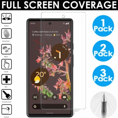 NOT SPECIFIED For Google Pixel 8a 7a 6a 6 7 8 Pro Full Screen Curved Fit TPU Screen Protector