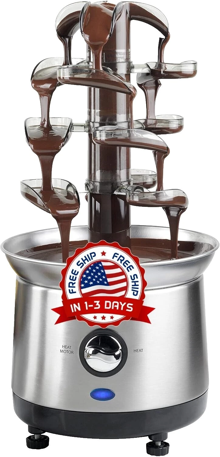 Black Chocolate Fountain Chocolate Fountains