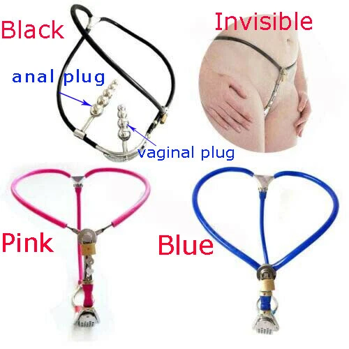 Linked Waist Belt Design Size Adjustable Chastity Belt for Men and Women 