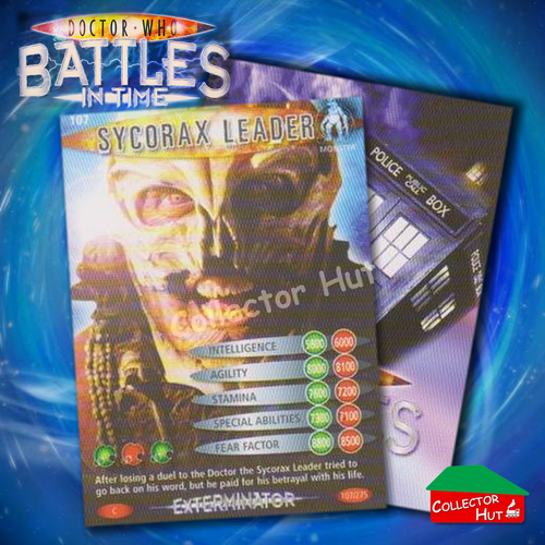 DOCTOR WHO Battles in Time #1-139 EXTERMINATOR RARE & COMMON Cards YOU CHOOSE - Picture 95 of 126