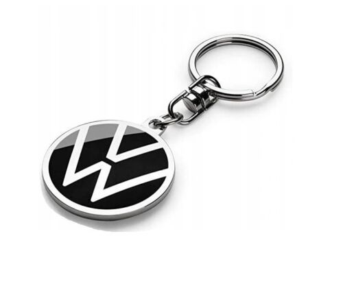 000087010BQ Original VW Schlüsselanhänger Emblem Volkswagen Emaillie 37mm - Bild 1 von 1
