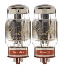 New 2x Genalex Gold Lion KT88 | Matched Pair / Duet / Two Power Tubes Free Ship