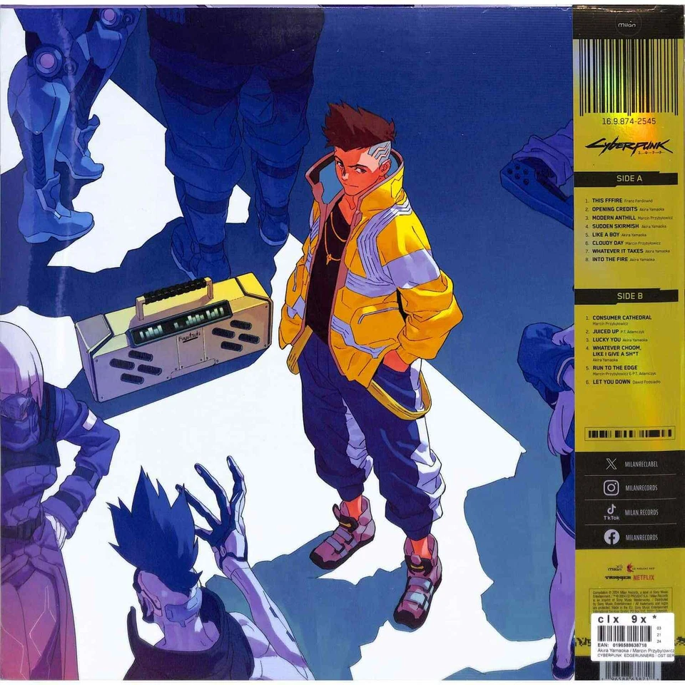 Akira Yamaoka / Marcin Przybylowicz / CYBERPUNK: EDGERUNNERS / OST SERIES (LP) - Bild 2 von 2